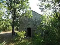 Façade de la chapelle Sainte-Madeleine.