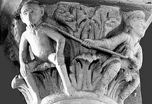 Chapiteau du singe cordé