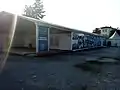 Bodega des supporters du Castres olympique pour les repas d'avant et après-matchs, des animations, des concerts, etc.
