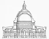 Dôme de la cathédrale Saint-Paul de Londres.