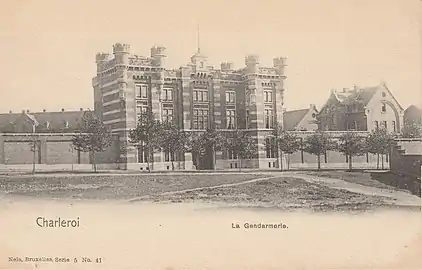 La gendarmerie au début du XXe&nbsp;siècle.