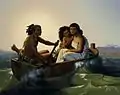 Indian Family on San Francisco Bay (sans date), Oakland Museum of California