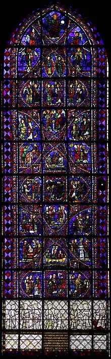 Baie 36Histoire de saint Apollinaire.