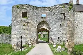 Chatelet du XIVe&nbsp;siècle.