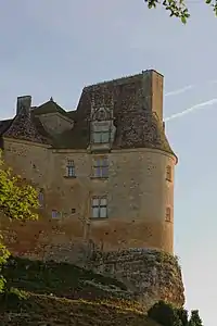 Château de Bannes, détail.