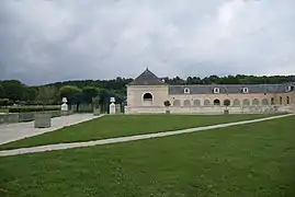 Les écuries du marquis de Louvois (XVIIe&nbsp;siècle).