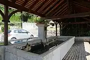 Châtillon, le lavoir.