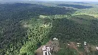 Vue aérienne de la chefferie