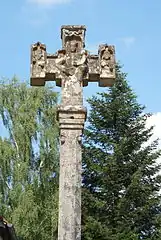 La croix monumentale...