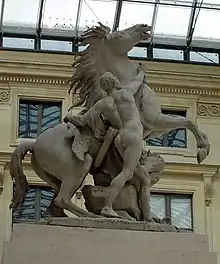 Cheval de Marly, sculpture de Guillaume Coustou (1745).