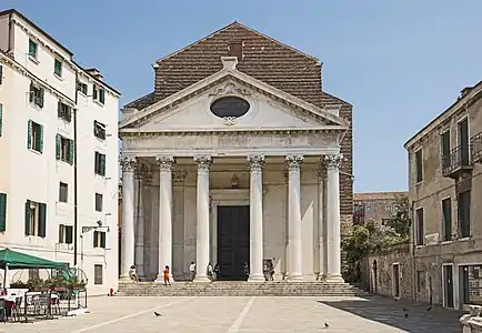 Portique de San Nicolò da Tolentino, Venise