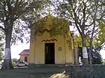 L'église Saint-Élie sur les hauteurs de Palmi.