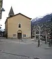 Façade de l'église paroissiale Saint-Maurice