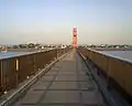Le pont vu du côté de Morodomi
