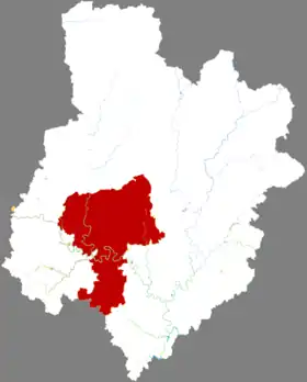 Localisation de Bāzhōu Qū