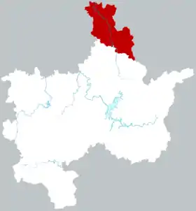 Localisation de Ānrén Xiàn