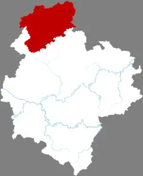 Localisation de Tiānděng Xiàn