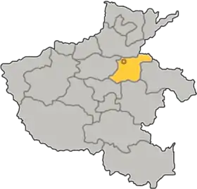 Localisation de Heze