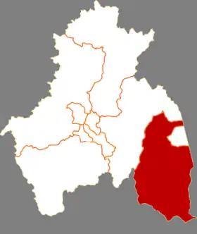 Localisation de Dōngníng Xiàn (东宁县)