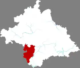 Localisation de Jiāngnán Qū