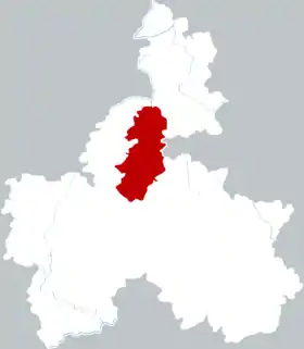 Localisation de Guìdìng Xiàn