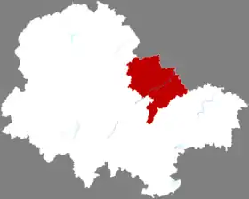 Localisation de Shā Xiàn