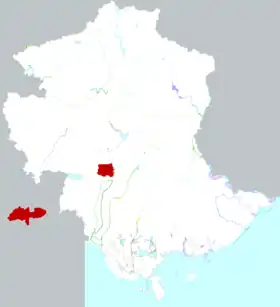 Localisation de Lù'nán Qū