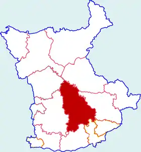 Localisation de Lǐquán Xiàn