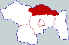 Localisation de Changge