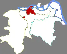 Localisation de Rùnzhōu Qū