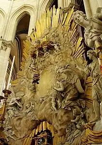 La gloire eucharistique.