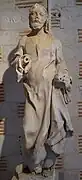 Christ bénissant,