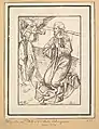 Christ in Gethsemene, d'après Martin Schongauer, MET DP821983.
