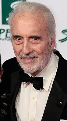 Christopher Lee, acteur britannique