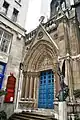 Portail XIXe&nbsp;siècle de l'église.