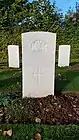 tombe d'Alfred Allen