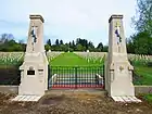 Cimetiere militaire francais. Nécropole nationale de Vaux-Racine.