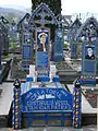 Cimetière joyeux de Sapinta (Roumanie)
