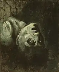 Cercle de Géricault, Tête d'un homme noyé, Saint Louis Art Museum