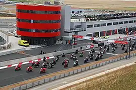 La tour de contrôle.