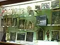 Vitrine de cires habillées nancéiennes