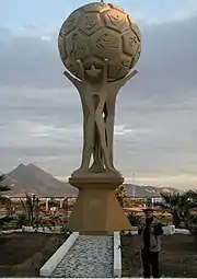 XIV Jeux Méditerranéens (2001), polyester, 10&nbsp;m, Tunis.