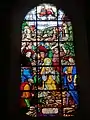Vitrail - martyre de saint Étienne.