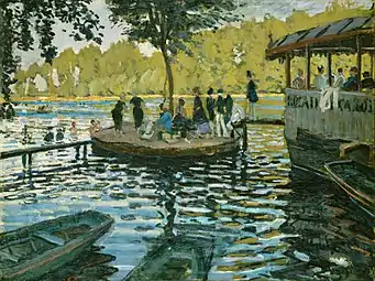 Bain à la Grenouillère, 1869.