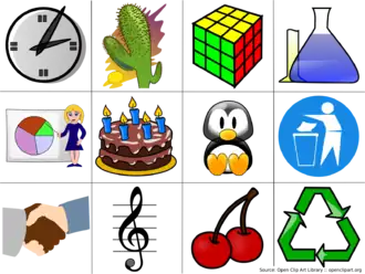 Exemples de dessins provenant de la base OCAL