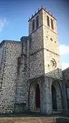 Clocher de l'église Saint-Vincent.