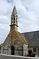 Le clocher de l'église Notre-Dame-des-Flots à Léchiagat,&nbsp;Inscrit MH (1926).