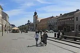 Rue piétonne de Bulevardul Eroilor (Deák Ferenc utca).