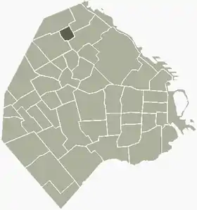 Localisation de Coghlan