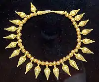 Bijoux grecs. Ve&nbsp;siècle&nbsp;av. J.-C.